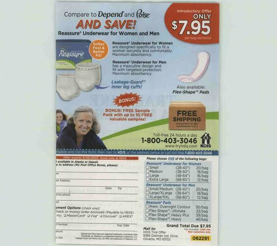 HDIS Home Delivery Incontinence Supplies Advertising Profile See