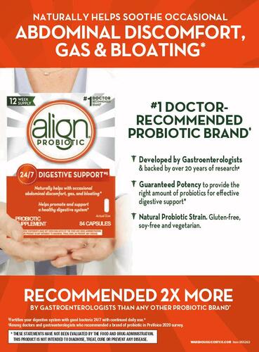 Align Probiotic Supplement | Advertising Profile | See Their Ad Spend ...