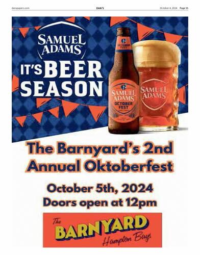 Samuel Adams campaigns first seen Oct 2024.