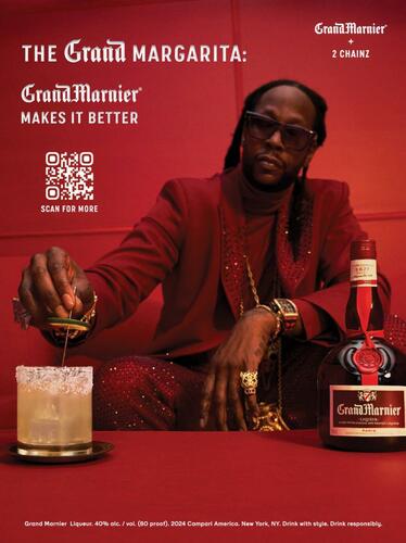 Davide Campari-Milano campaigns first seen Nov 2024.