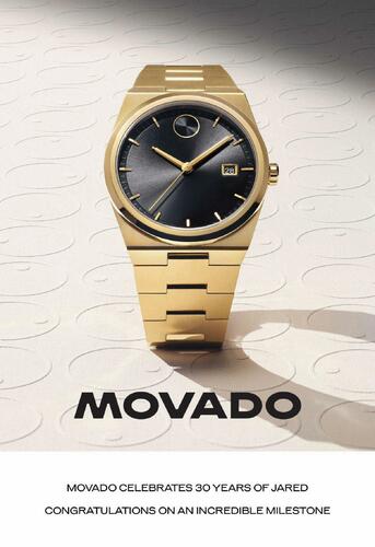 Movado campaigns first seen Dec 2024.