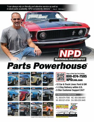 National Parts Depot campaigns first seen Dec 2024.