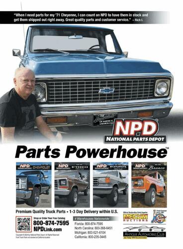 National Parts Depot campaigns first seen Dec 2024.