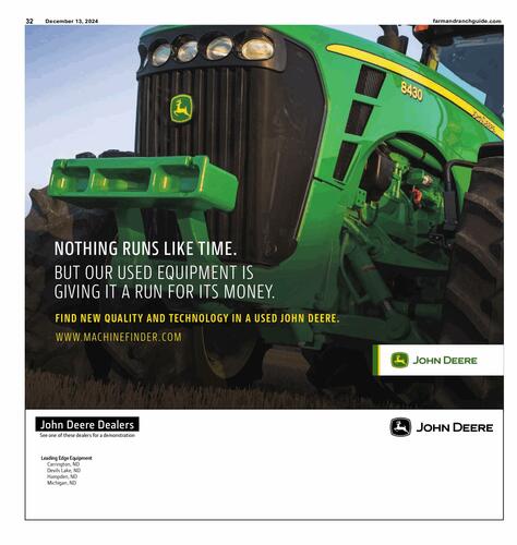 John Deere campaigns first seen Dec 2024.