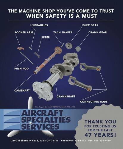 Aircraft Specialties Services campaigns first seen Feb 2025.