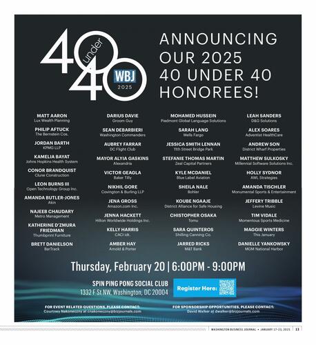 Washington Business Journal campaigns first seen Jan 2025.