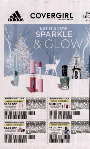 Coty Beauty Fragrances campaigns first seen Dec 2024.