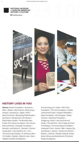 Smithsonian Institution campaigns first seen Feb 2025.