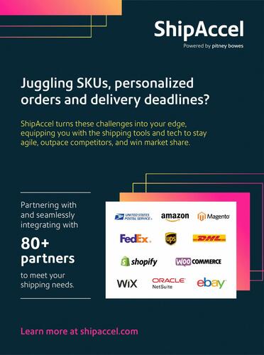 Pitney Bowes campaigns first seen Feb 2025.