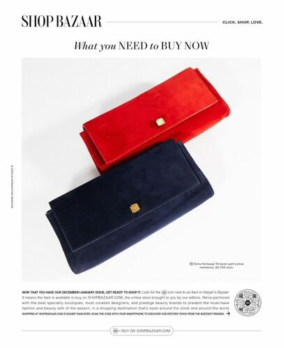 Harper's Bazaar campaigns first seen Feb 2025.