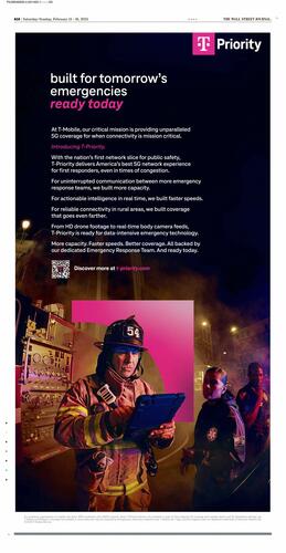 T-Mobile For Business campaigns first seen Feb 2025.