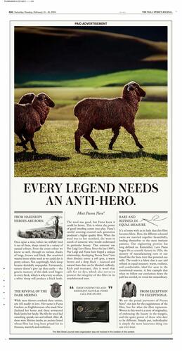 Loro Piana campaigns first seen Feb 2025.