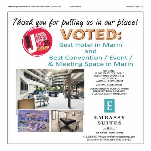 Embassy Suites by Hilton campaigns first seen Feb 2025.