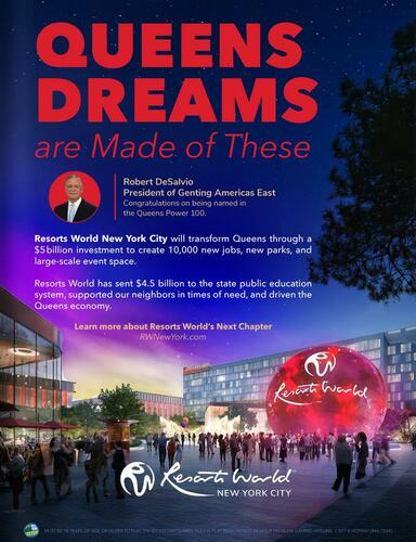 Resorts World New York City campaigns first seen Mar 2025.