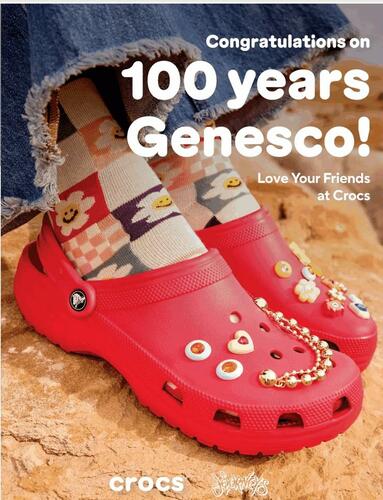 Crocs campaigns first seen Dec 2024.