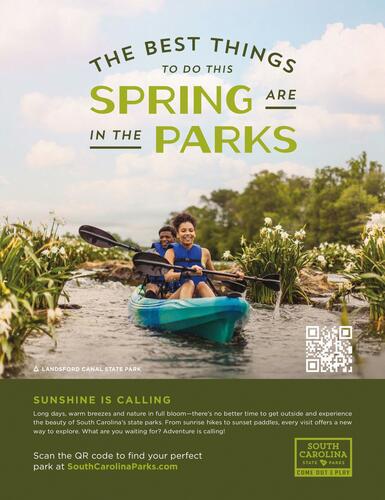 South Carolina Department of Parks, Recreation & Tourism campaigns first seen Apr 2025.