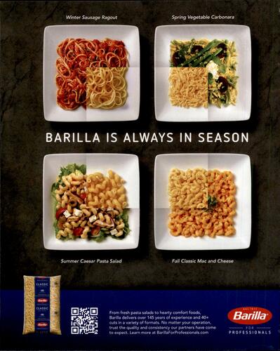 Barilla Group Holding campaigns first seen Apr 2025.