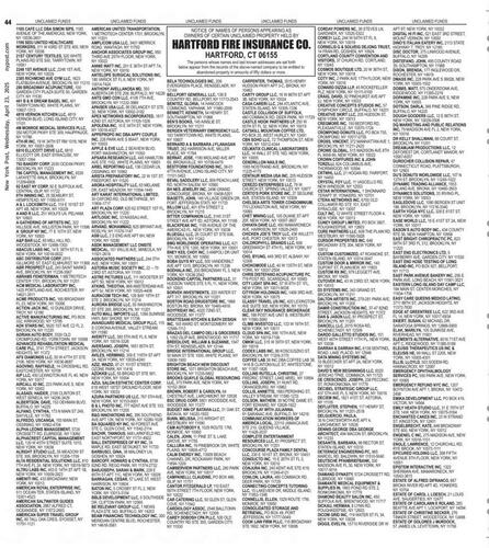 The Hartford campaigns first seen Apr 2025.