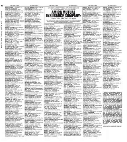 Amica Mutual Insurance campaigns first seen Apr 2025.