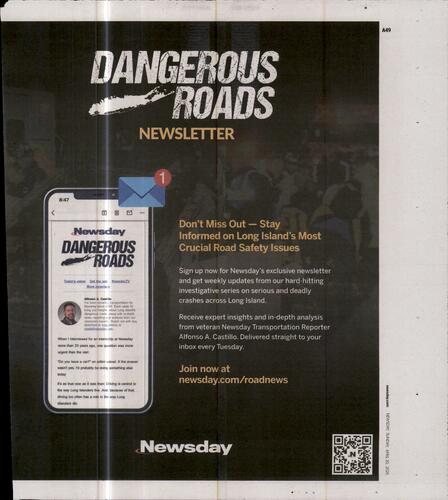 Newsday campaigns first seen Apr 2025.