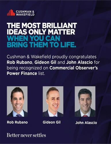 Cushman & Wakefield campaigns first seen Apr 2025.