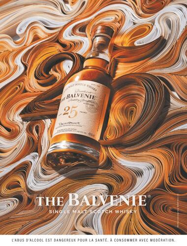The Balvenie campaigns first seen May 2025.