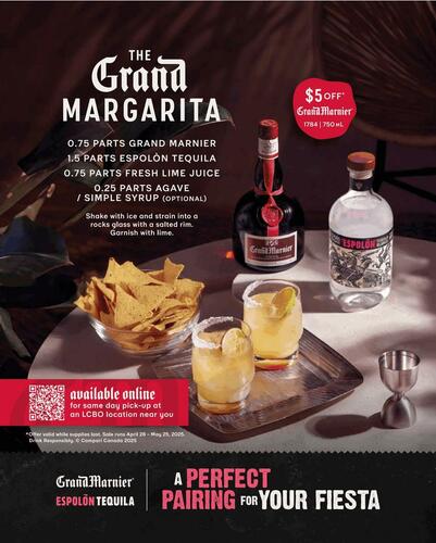 Grand Marnier campaigns first seen Apr 2025.