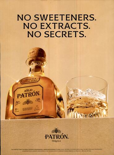 Patron Tequila campaigns first seen Jun 2025.