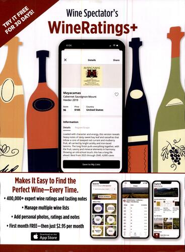 Wine Spectator campaigns first seen Jun 2025.