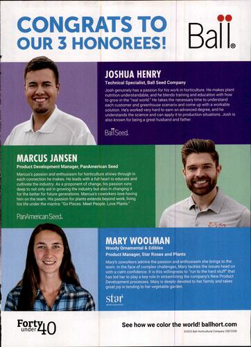 Ball Horticultural campaigns first seen May 2025.