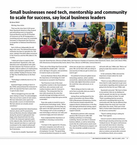 San Francisco Business Times campaigns first seen May 2025.