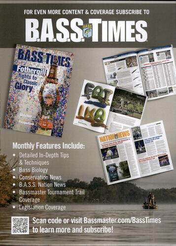 Bassmaster Magazine campaigns first seen Jul 2025.