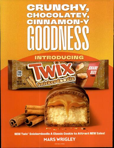 Twix campaigns first seen Jul 2025.