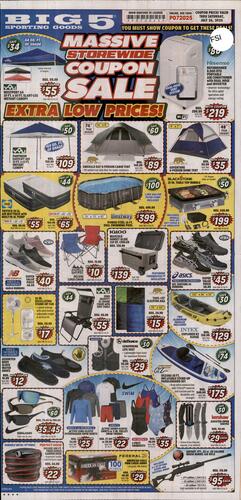 Big 5 Sporting Goods campaigns first seen Jul 2025.