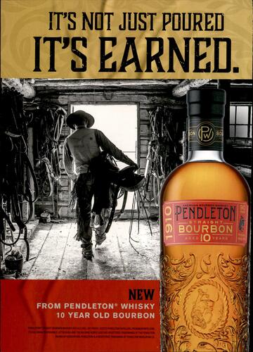 Pendleton Whisky campaigns first seen May 2025.