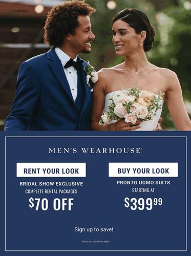 The Men's Wearhouse campaigns first seen Jul 2025.