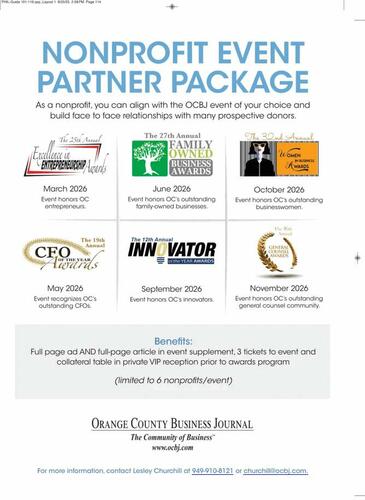 Orange County Business Journal campaigns first seen Sep 2025.