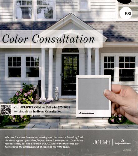 Benjamin Moore campaigns first seen Jul 2025.