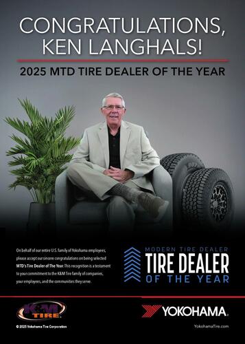 Yokohama Tire campaigns first seen Sep 2025.