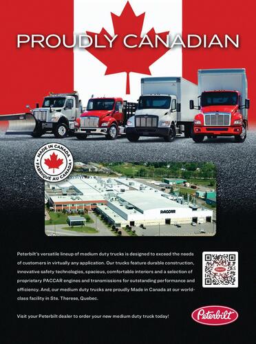 Peterbilt Motors Company campaigns first seen Oct 2025.