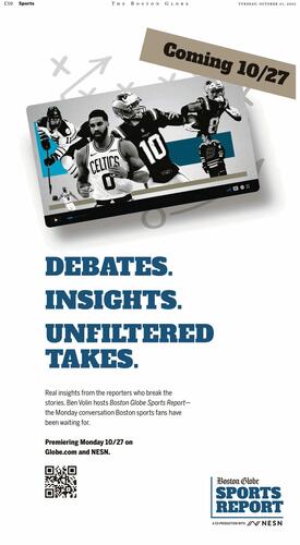 The Boston Globe campaigns first seen Oct 2025.