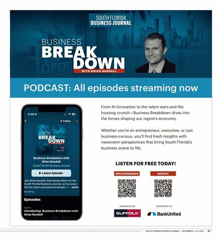 South Florida Business Journal campaigns first seen Nov 2025.