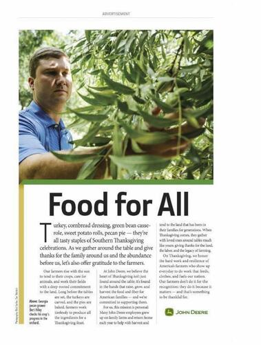 John Deere campaigns first seen Nov 2025.