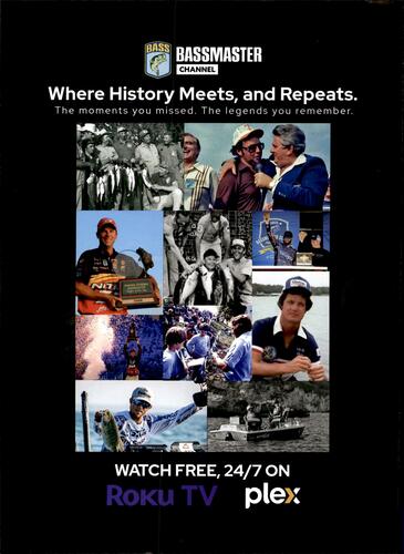 Bassmaster Magazine campaigns first seen Nov 2025.