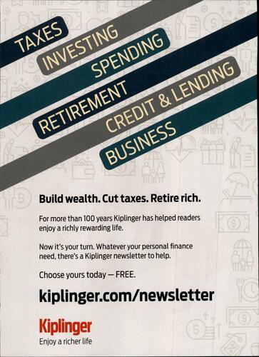 The Kiplinger Washington Editors campaigns first seen Apr 2026.