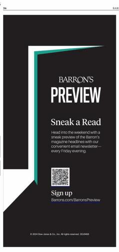 Barron's campaigns first seen Dec 2024.