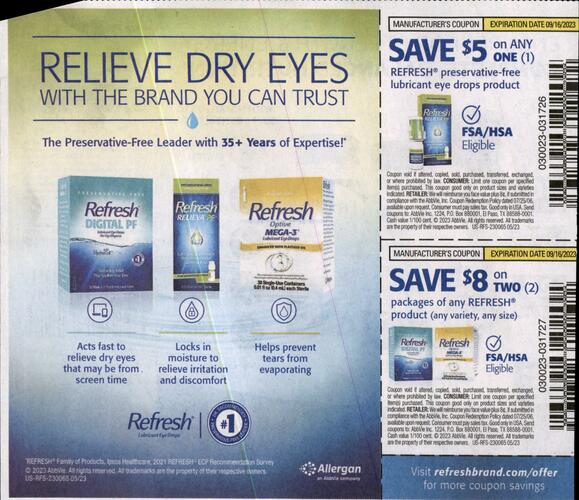Allergan Eye Care Advertising Profile See Their Ad Spend! MediaRadar