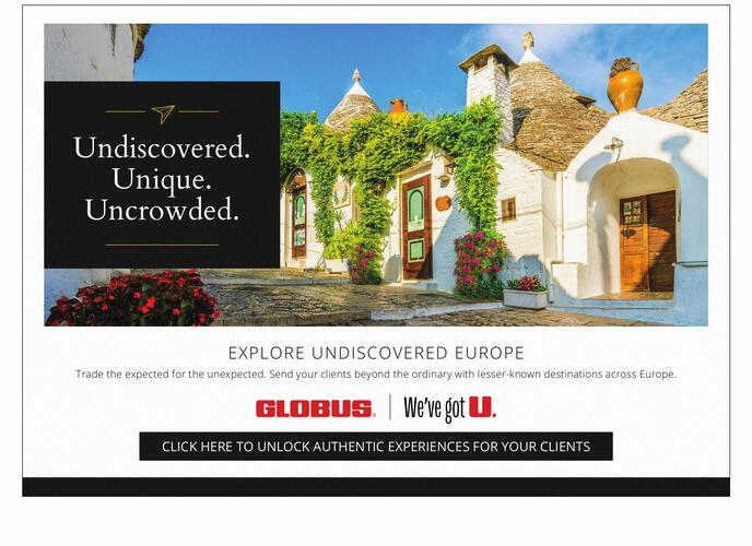 Globus Family of Brands campaigns first seen Jul 2025.