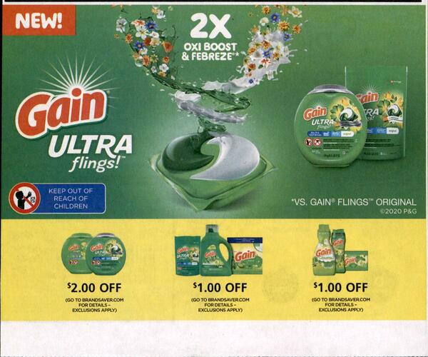 Gain Laundry Detergent Advertising Profile See Their Ad Spend! MediaRadar