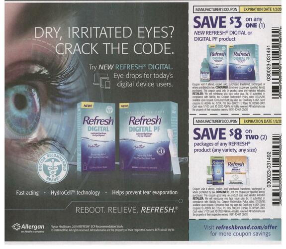 Allergan Eye Care Advertising Profile See Their Ad Spend! MediaRadar